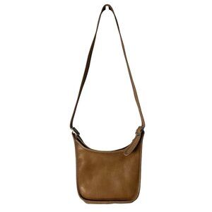 Coach Vtg Legacy Janice Tan Leather Crossbody Shoulder Bag 9950